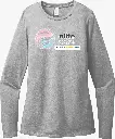  Women's Perfect Blend CVC Long Sleeve Tee 