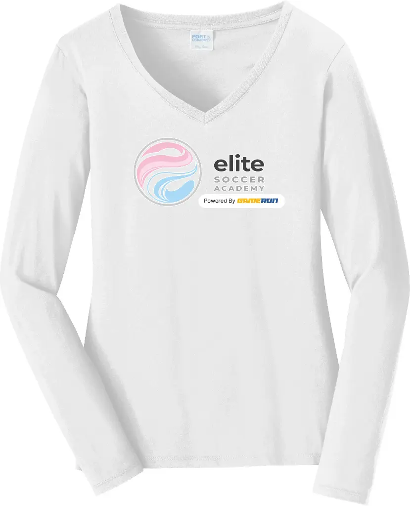 Women's Long Sleeve Fan Favorite V-Neck Tee